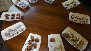 Grimsby Residents enjoy making tasty boozy truffles